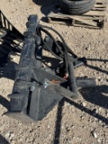 Tree puller for skid steer