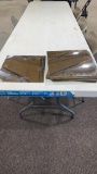 Lot of polished steel sheets