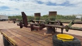 Tool bar w/ 2 picker wheel planters