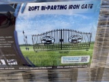 20' Double Gate with Cow & Calf Design