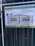 20' bi parting wrought Iron gate