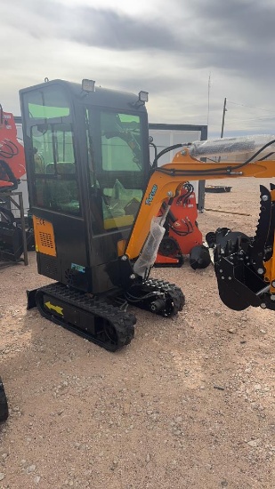 FT13C Mini Excavator w/ cab
