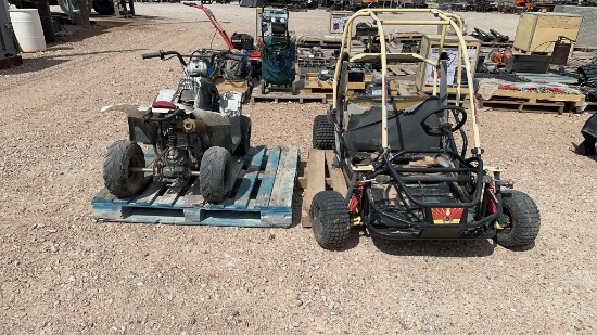Go kart & kids 4-wheeler