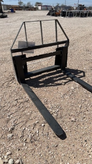 Mower King Pallet forks for skid steer