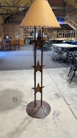 Western floor lamp