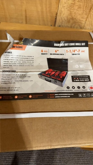 LandHonor Diamond Dry Core Drill Set
