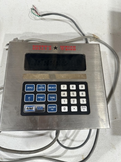 GSE550 digital scale indicator