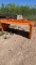 Wolverine snow pusher for skid steer