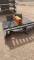 Wolverine brush cutter for skid steer