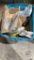Box of misc John Deere parts