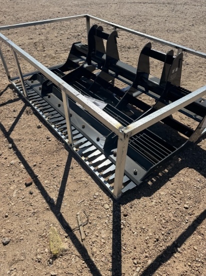 Wolverine 78" skid steer land leveler