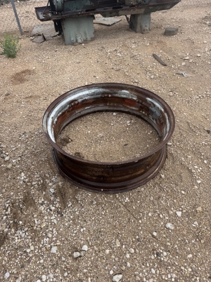 Tractor Rim for fire pit