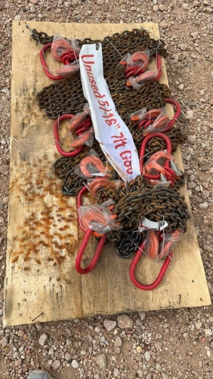 Landhonor Lot of 8 double lifting chain sling