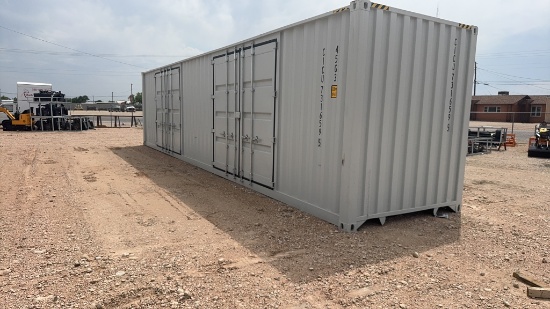 40' one trip HQ multi door container CICU7316595