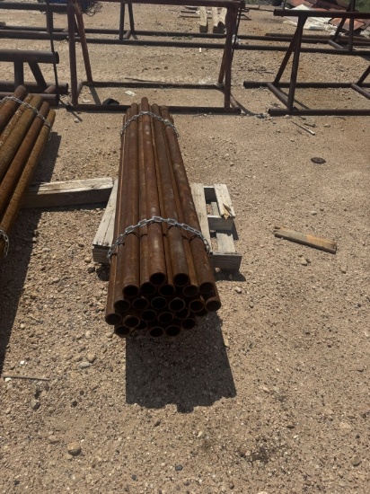2-3/8 x 9' Pre cut pipe post