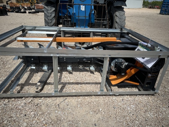 Wolverine 48" trencher for skid steer