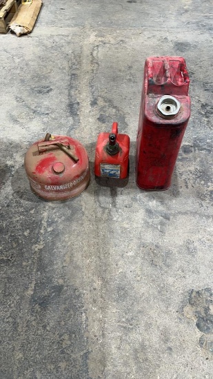 Lot of gas cans