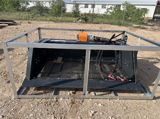 Wolverine 72" Screening Bucket for skid steer