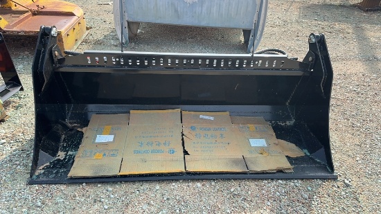 72" 4-n-1 Bucket for skid steer