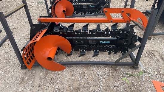 Trencher for Mini Skid steer