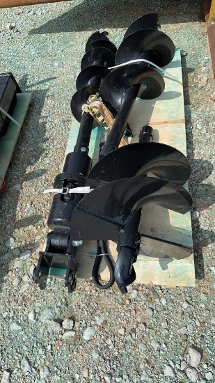 3pc Auger set for mini excavator