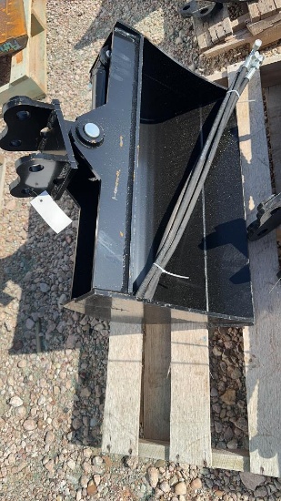 24" Tilting Bucket for mini excavator