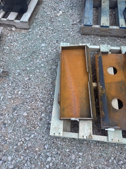 Mini Skid Steer Blank mounting plate