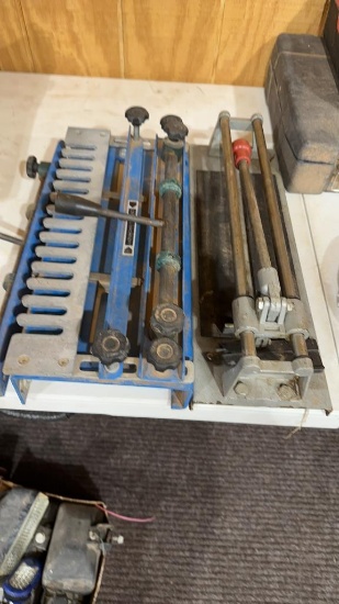 Tile cutter & dovetail jig