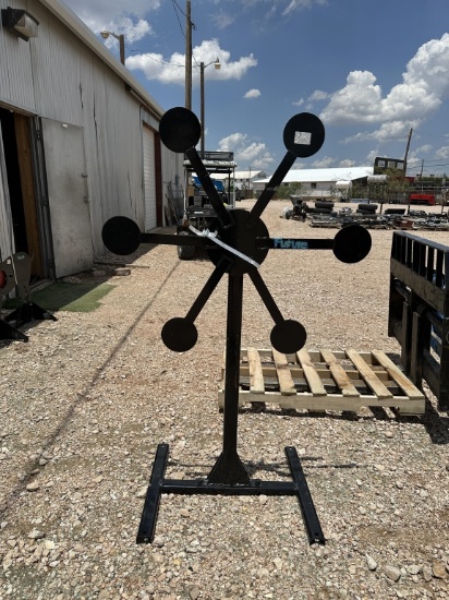 Pistol shooting target