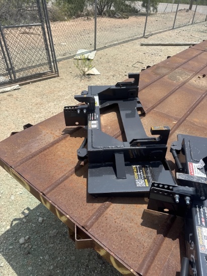 Skid steer to 3-point quick hitch adaptor