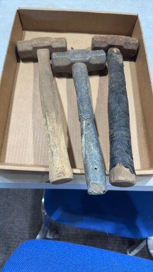 Lot of shop hammers