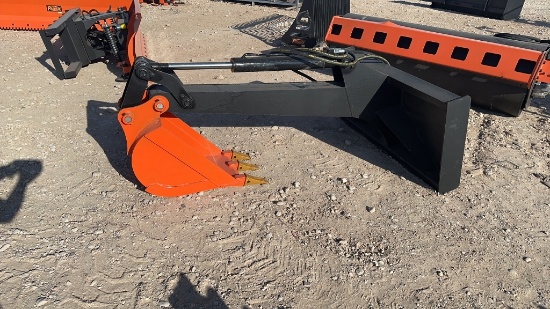 Backhoe Attachmet For Skid Steer