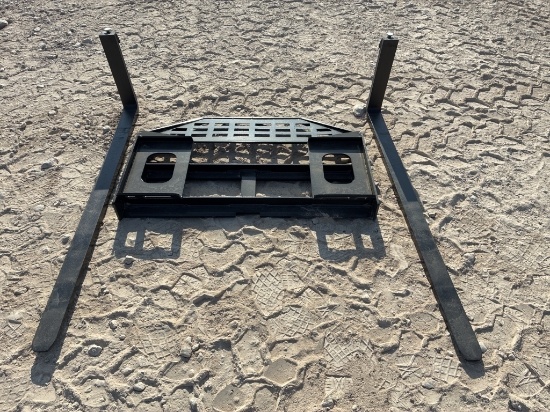FT-DHC Skid Steer Pallet Forks