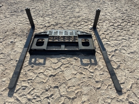FT-DHC Skid Steer Pallet Forks
