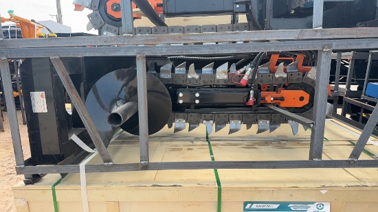 Mower King 48" Trencher For Skid Steer