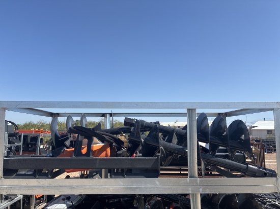 Wolverine Skid Steer Auger with 2 bits