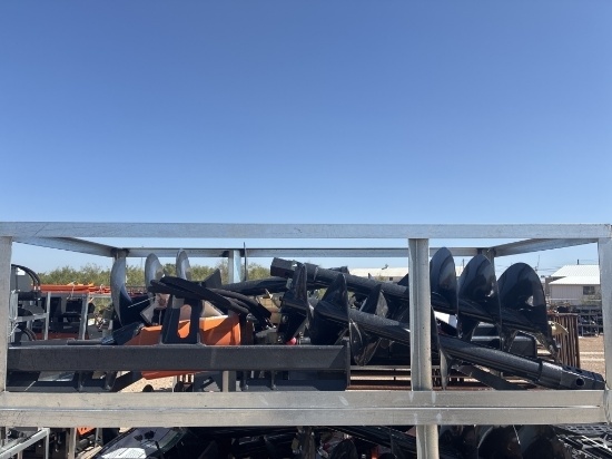 Wolverine Skid Steer Auger with 2 bits