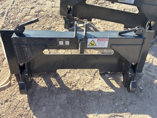 Skid steer to 3 point adaptor