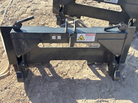 Skid steer to 3 point adaptor