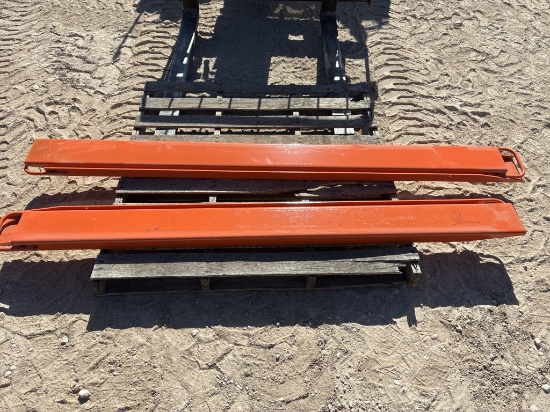 Set of 72” & 84" Pallet Fork Extension