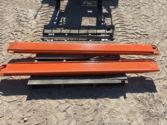 Set of 72” & 84" Pallet Fork Extension