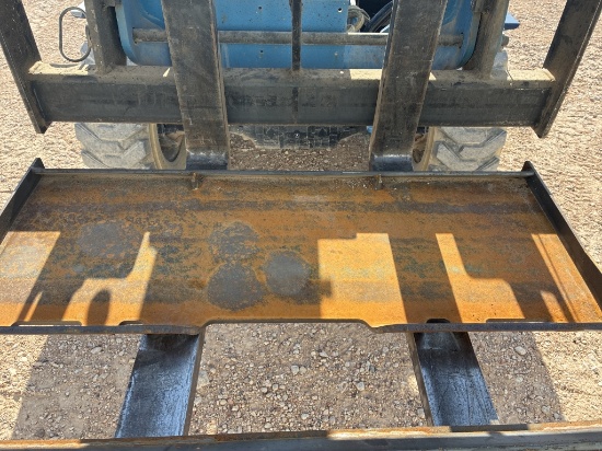 1/2" Thick Skid Steer Blank Mount Plate