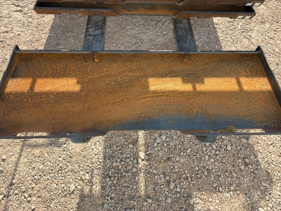 1/4" Thick Blank Skid Steer Mount Plate