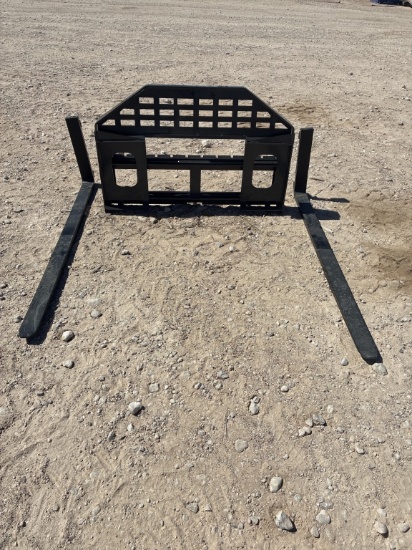 FT-DHC Skid Steer Pallet Forks