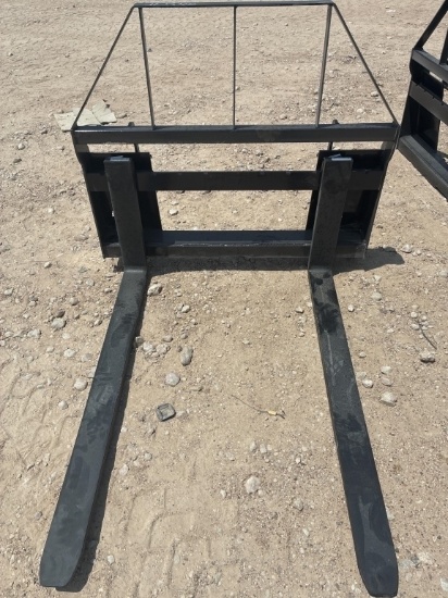 Mower King Pallet Forks for Skid Steer