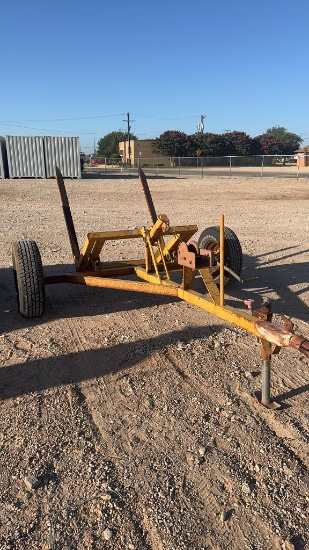 Hay King model 40 Round bale trailer