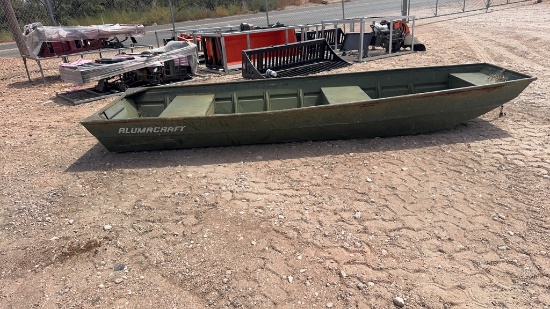 Alumscraft 14’ Flat Bottom Boat
