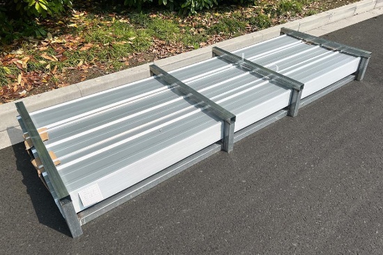100pc 10' Galvalume roofing/ siding (silver)