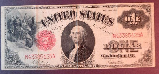 1917 $1 US Note