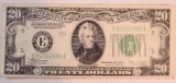 1934 C $20 Federal Reserve Note
